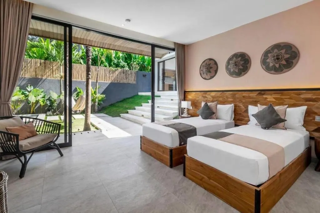 فيلة Sudakarra Balinese 5Br Vila Jungle View Cyn أوبود إندونيسيا